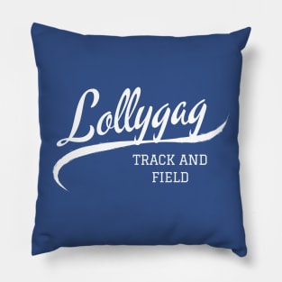 Lollygag Track and Field Pillow