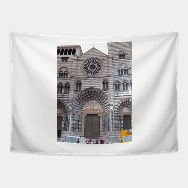 Genoa Cathedral Tapestry by tomg