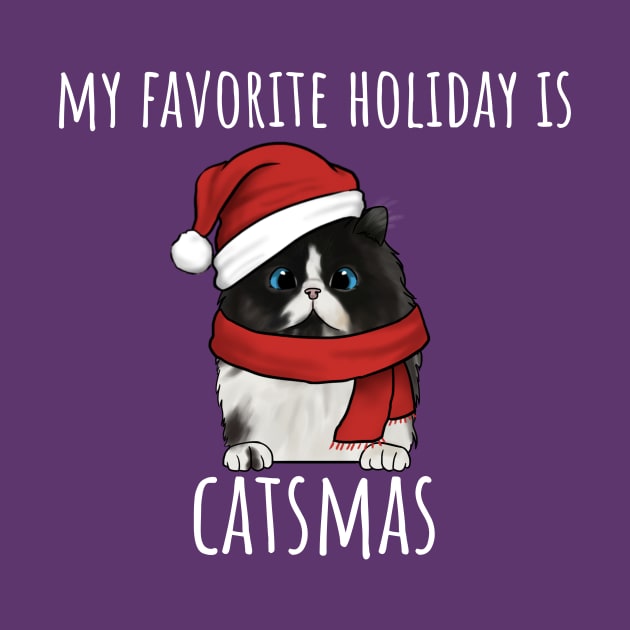 My Favorite Holiday Is CatsMas by TojFun