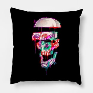 skull color Pillow