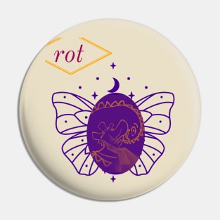 Buttersaur in Phat Purple Power Pin