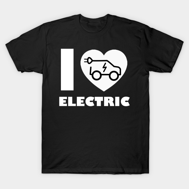 Discover Electric vehicles - Electric Cars - T-Shirt