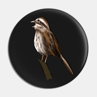 Song Sparrow Pin