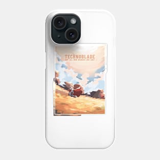 Technoblade - Not all who wander are lost Phone Case