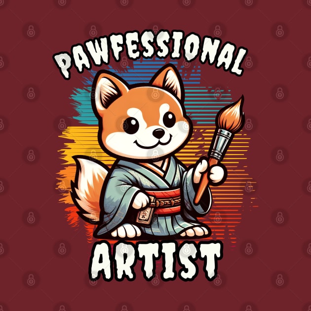 Professional dog artist by Japanese Fever