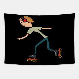 Inline Skating Tapestry