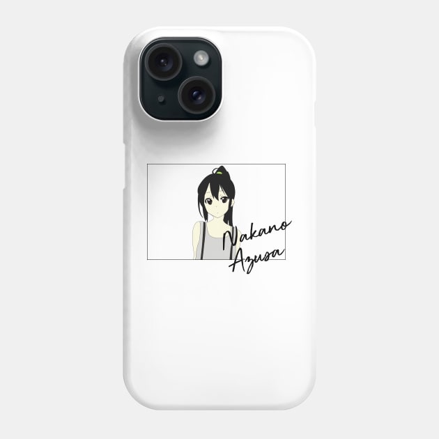 Nakano Azusa Phone Case by Shiromaru