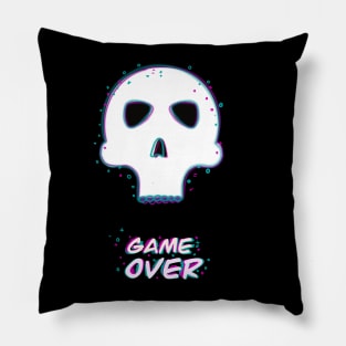 Skeleton face Pillow