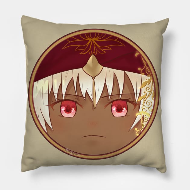 Icon Style Lakshmi Bai (FGO Indo Set) Pillow by Lilynee-