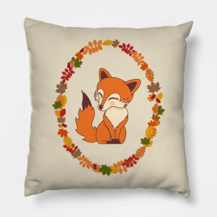 Kawaii Fox Pillow
