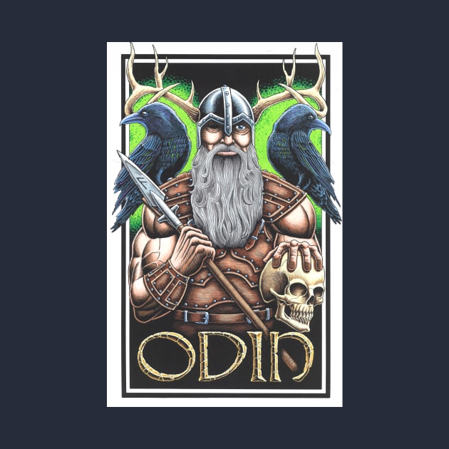 Odin – the All father - color by Stolencheese