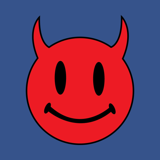Disover Happy Devil 2 - Devil - T-Shirt