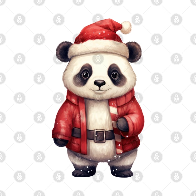 Santa Panda by Chromatic Fusion Studio