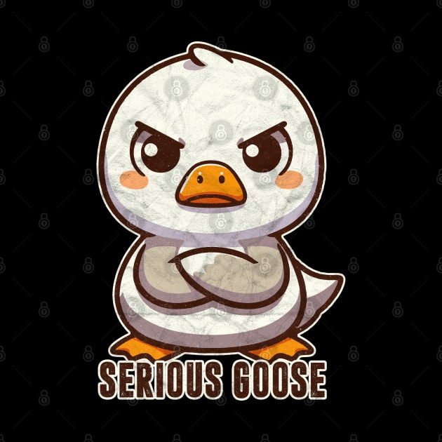 Serious Goose by karutees