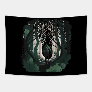 "The Dark and Twisty Path" Tapestry