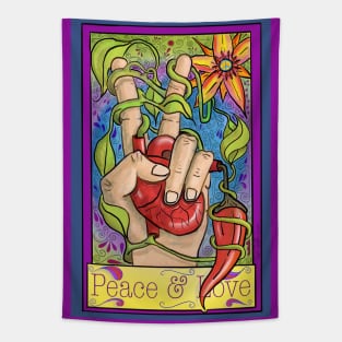 Peace & Love Tapestry