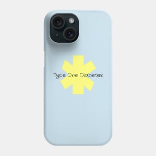 Type One Diabetes - Yellow Phone Case