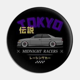 Tuner Silver Chaser JDM Pin