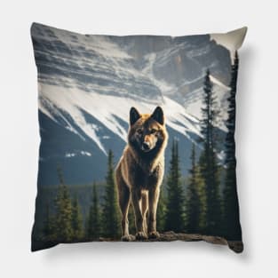 Monarch of the Mountain Pillow