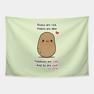 Cute Poet from Cute Potato Tapestry