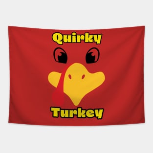 Gobble-iciously Quirky Turkey Tapestry