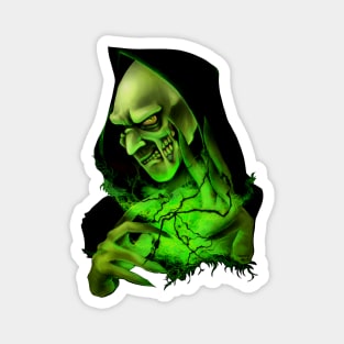 Green Warlock Magnet