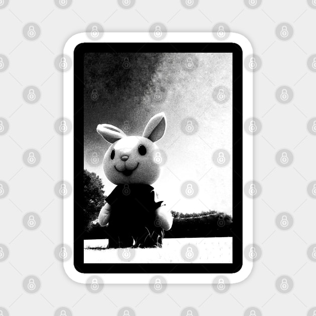 Rabbit Magnet by Evil Eye