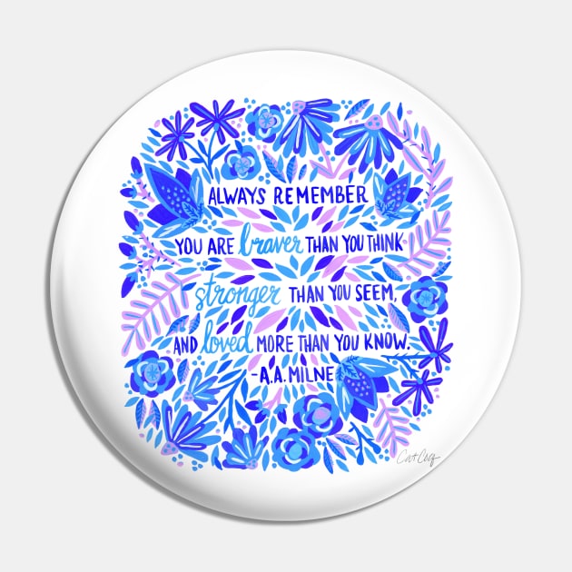 Indigo - Always Remember Pin by CatCoq