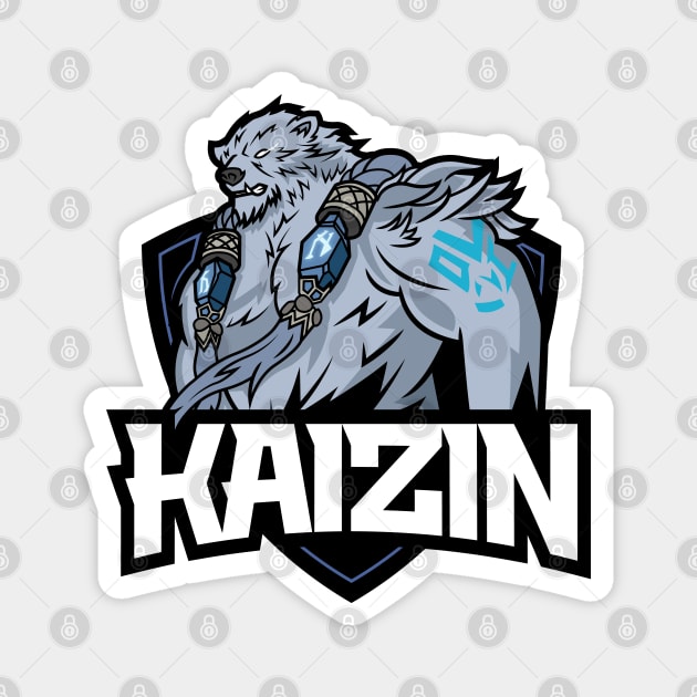 Kaizin Mascot Logo Magnet by Kaizin