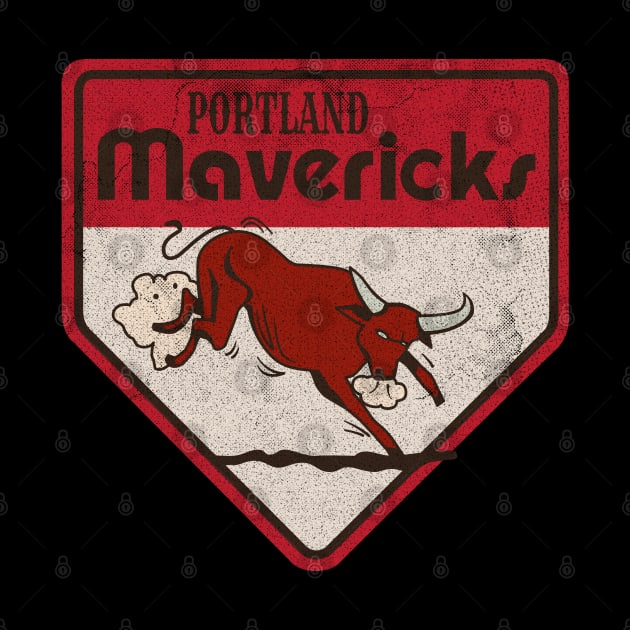 Defunct - Portland Mavericks Baseball by LocalZonly