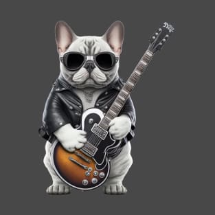 Dog Playing Guitar T-Shirt