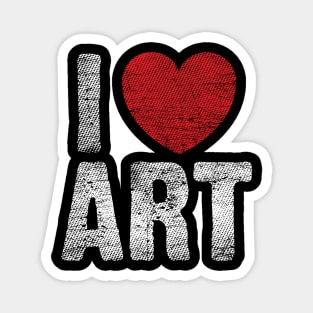 I Heart Art Magnet