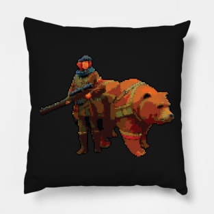 Scythe Polania Republic Pixel Design - Board Game Inspired Graphic - Tabletop Gaming Pillow