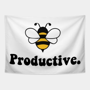 bee productive Tapestry