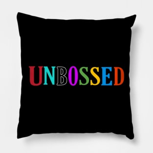 UNBOSSED - Back Pillow