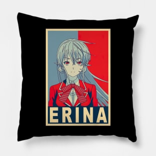 Erina Nakiri Vintage Pillow