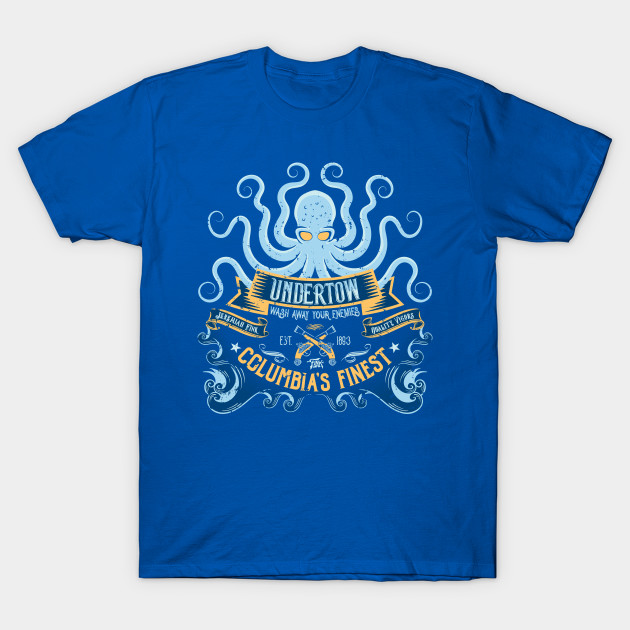 bioshock undertow bioshock t shirt teepublic