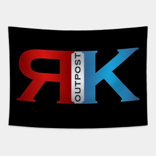 RK Outpost Logo Tapestry