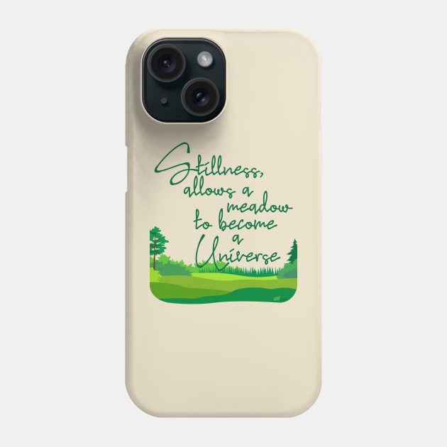 Stillness-dark Phone Case by NN Tease