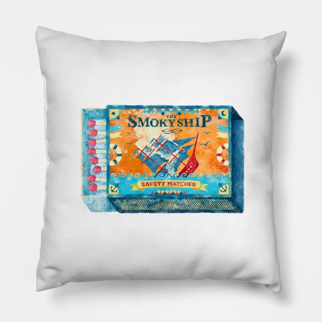 MATCHES BOX Pillow by YANZO