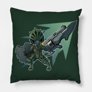 Monster Hunter World Chibi Gunlance Pillow