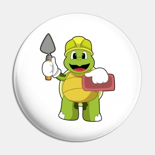 Turtle as Mason with Stone Pin