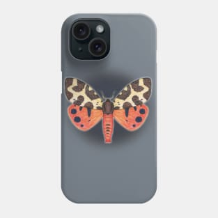 Garden tiger moth Phone Case