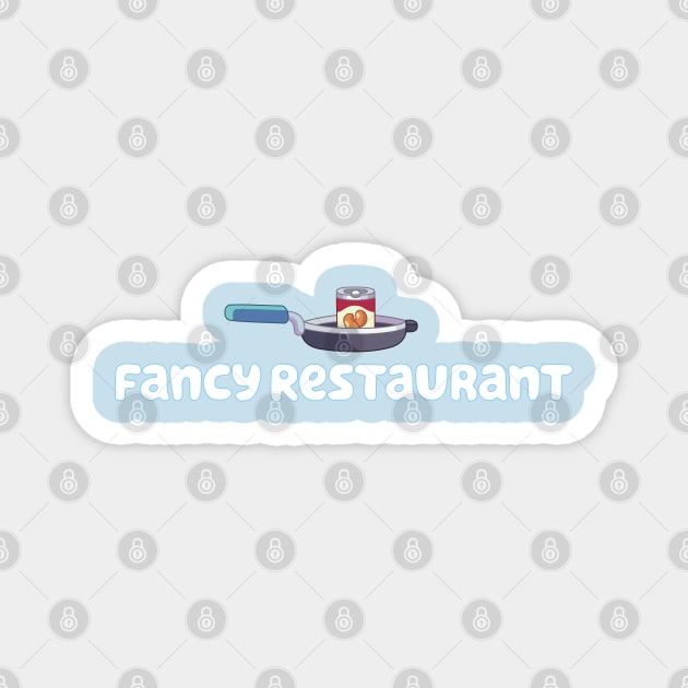 Bluey - Fancy Restaurant Magnet by HighResPrints