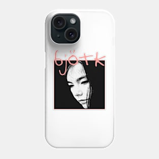 Retro Bjork Fan Art Design Phone Case