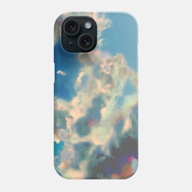 Colorful Clouds Phone Case by saradaboru