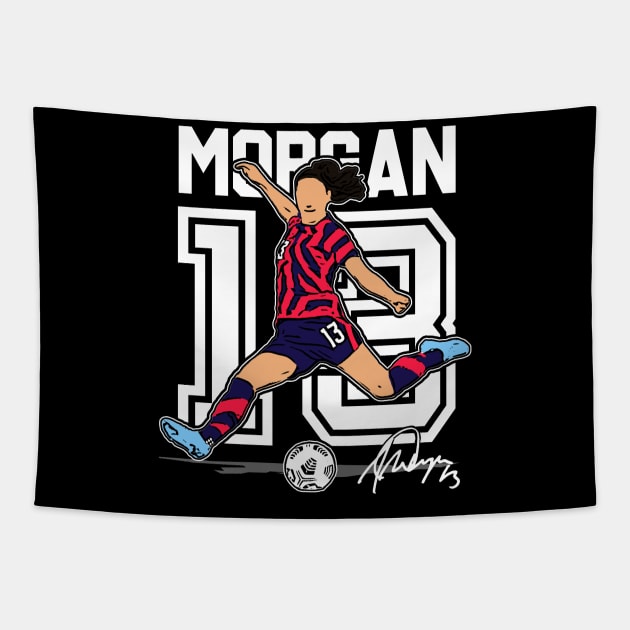 Alex Morgan Tapestry by RichyTor