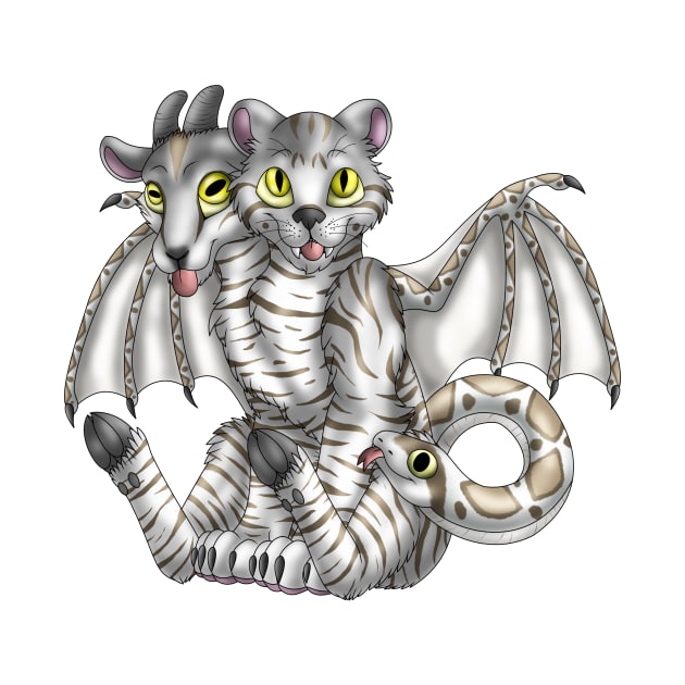 Chimera Cubs: Silver-Amber Tabby by spyroid101