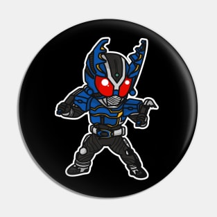 Kamen Rider Gatack Chibi Style Kawaii Pin