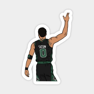 Jayson Tatum For Three Magnet